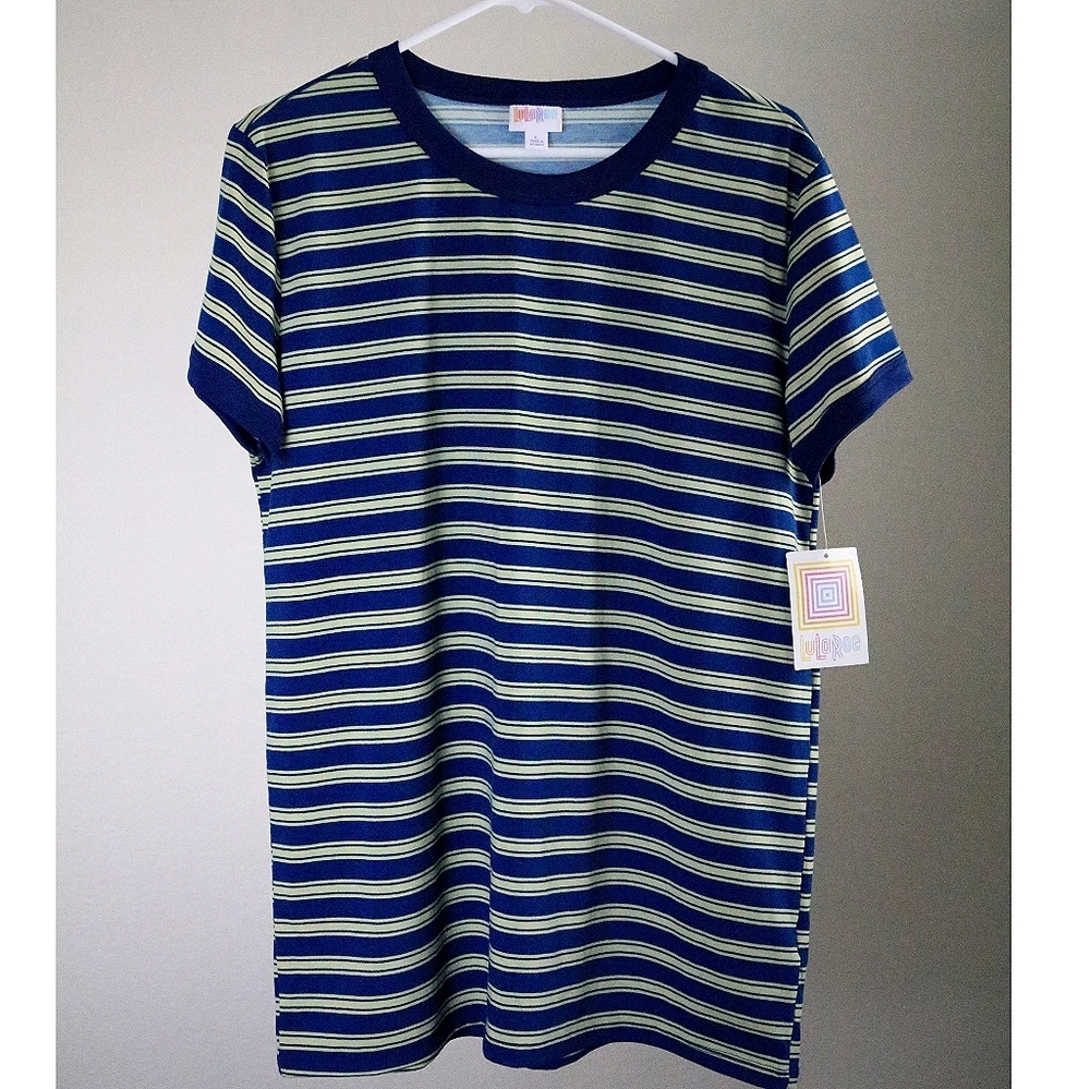 LULAROE Brand New Striped T-Shirt w/Tag